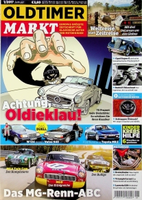 Deckblatt Oldtimer Markt (01/2017)